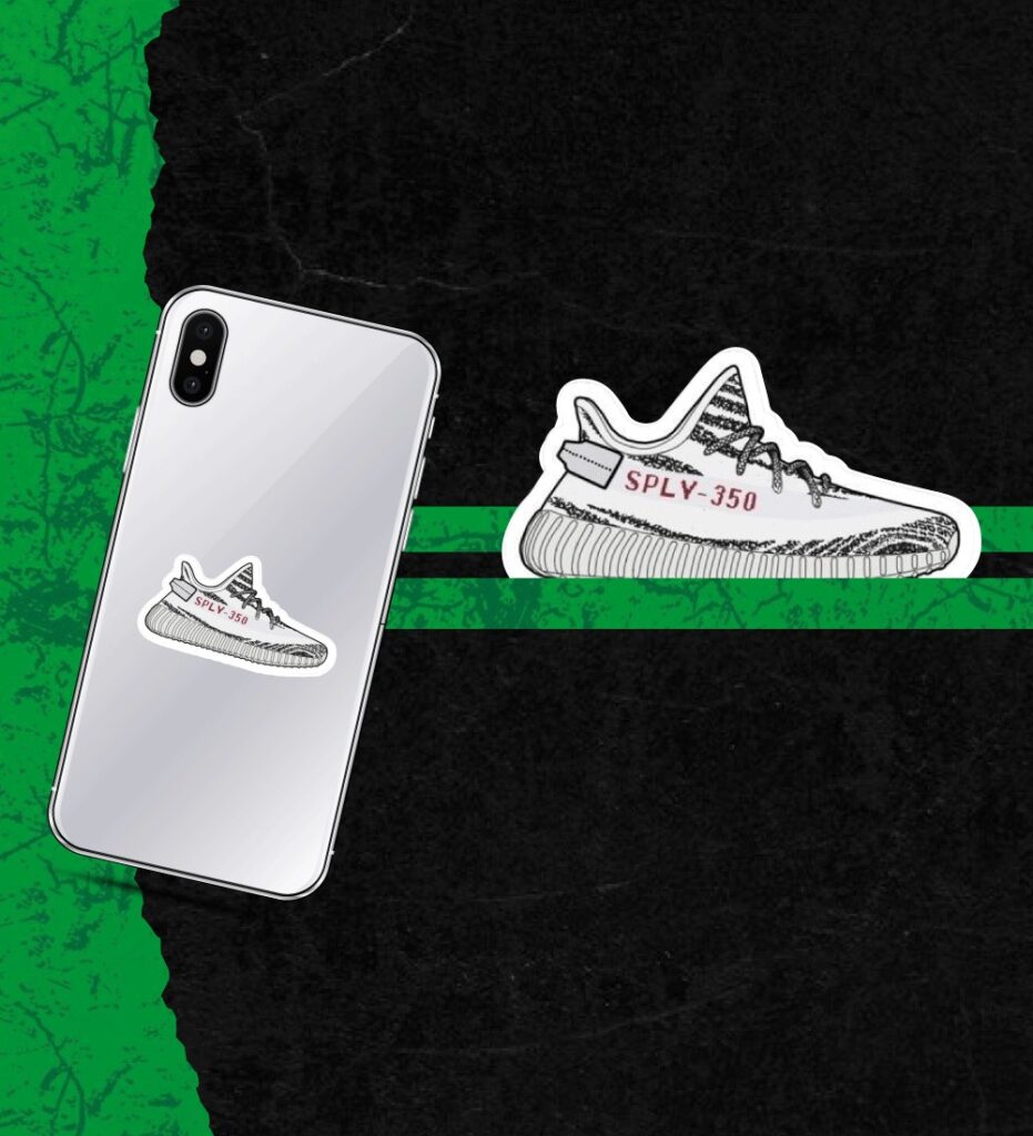 yeezy zebra