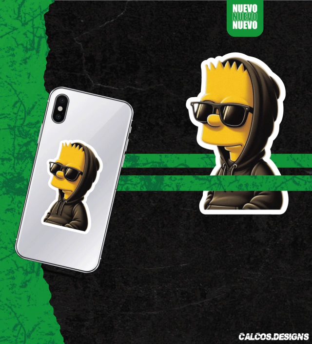 Bart con anteojos
