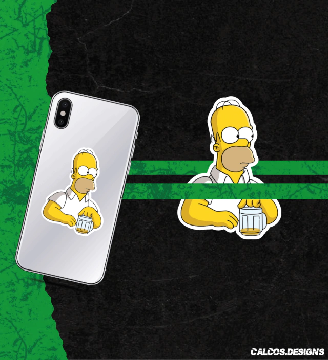 Homero Simpson cerveza