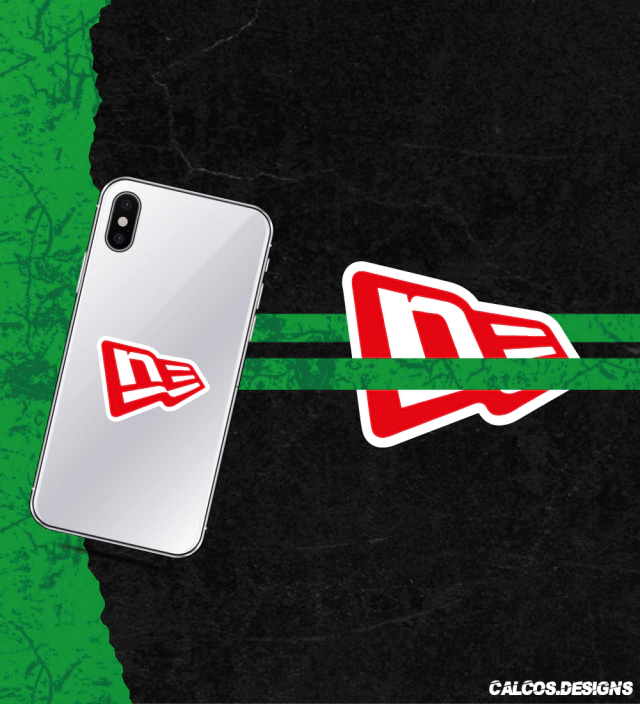 New era logo rojo